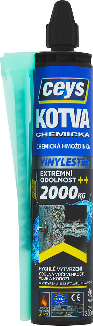 kotva montážní chemická 300ml VINYLESTER CEYS