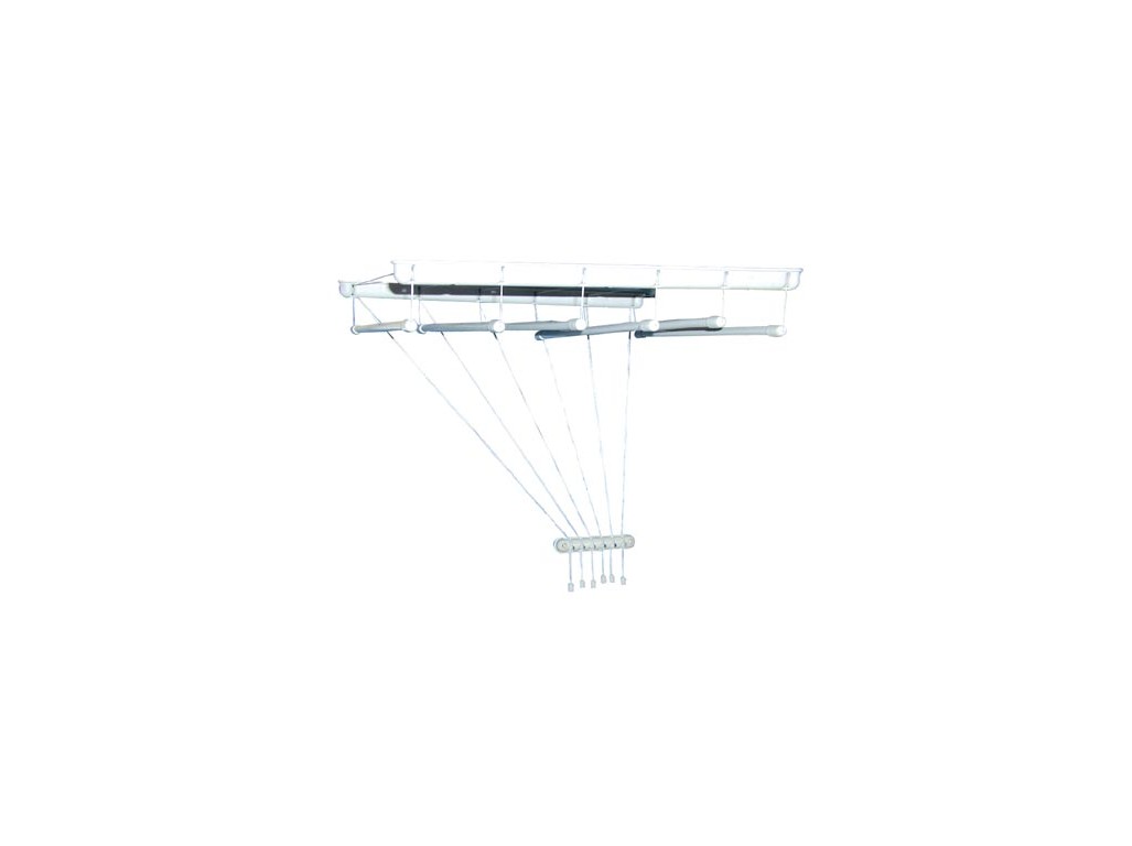 sušák stropový IDEAL 170cm 6 tyčí PH+kov. BÍ