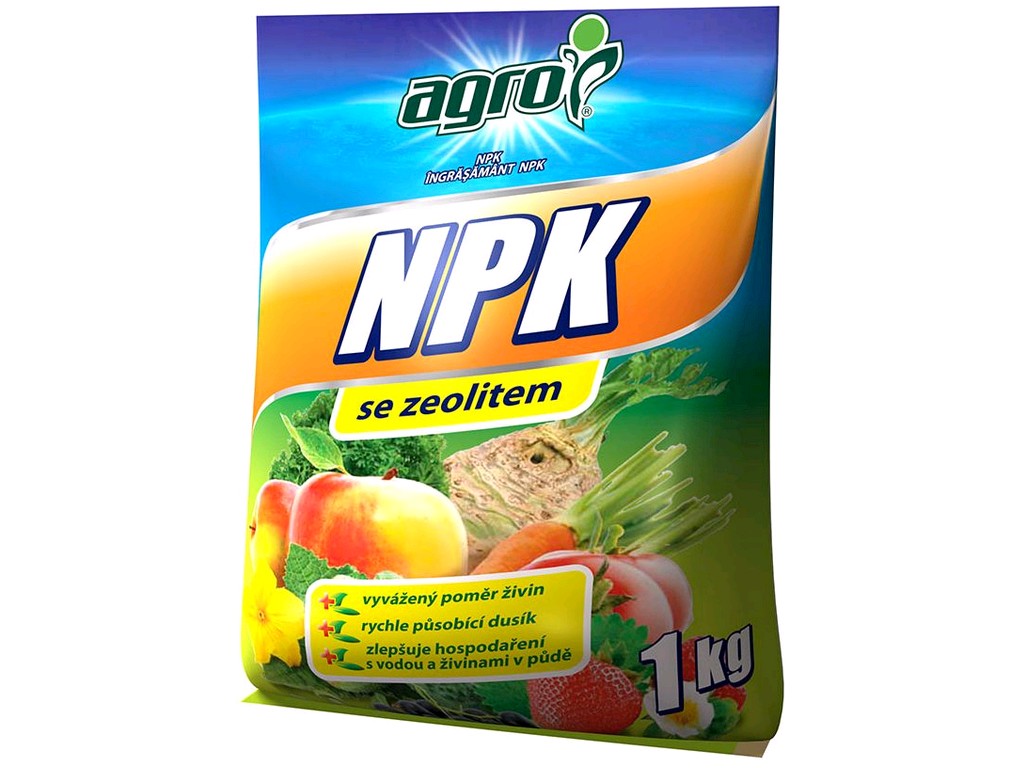 hnojivo NPK 1kg AGRO