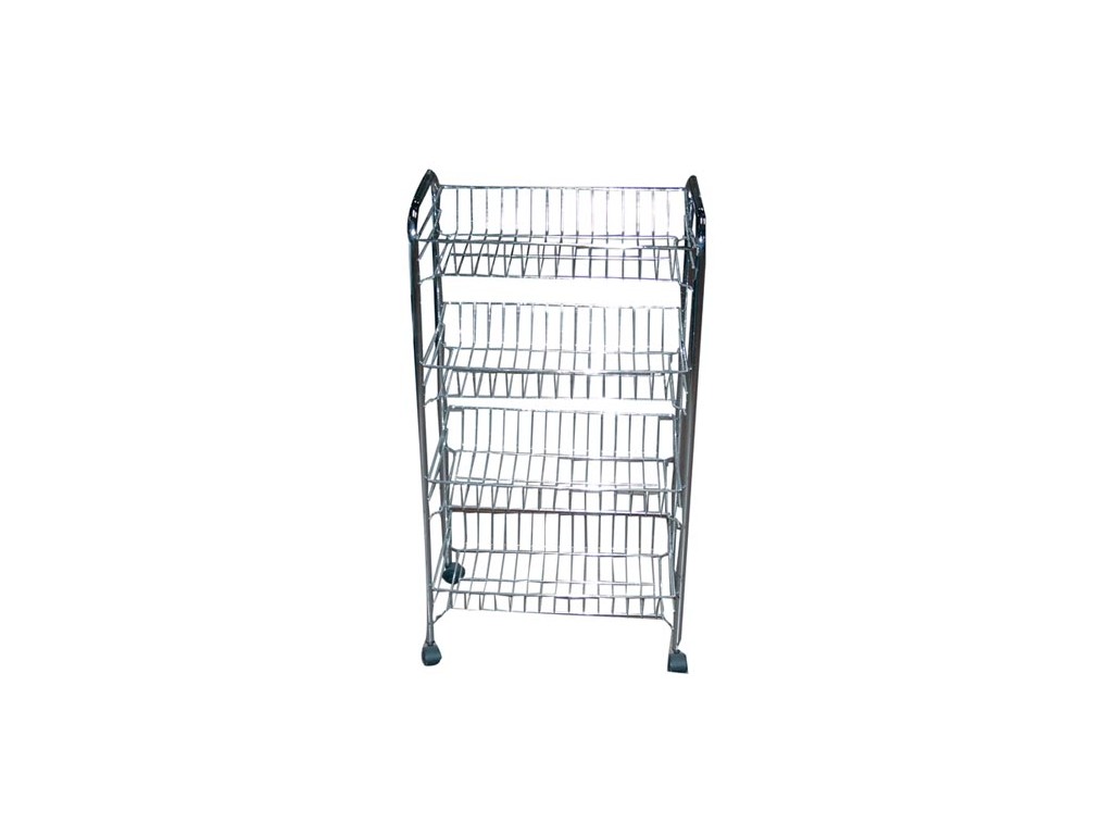 vozík BRILLY 3 koše 46x28x60cm Cr              1116