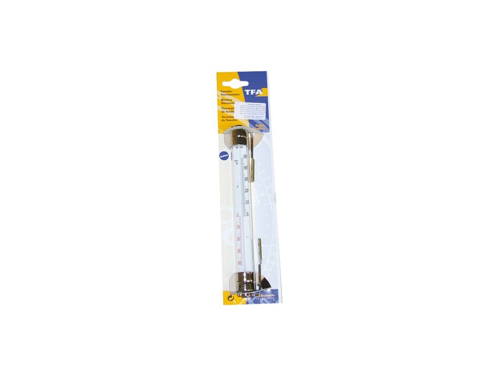 teploměr okenní 22cm kov.        14.5000