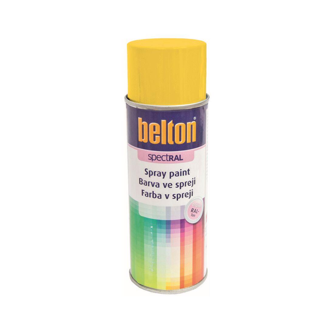 barva ve spreji BELTON RAL 1021, 400ml ŽL hořčičná