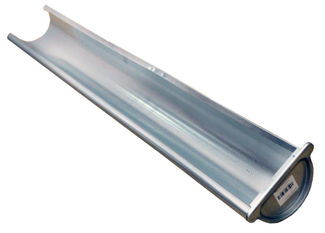 žlab koncový P 250mm d.1m Zn