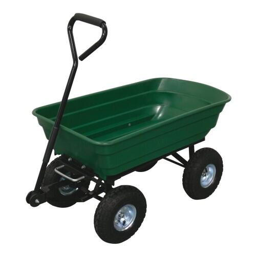 vozík zahradní sklápěcí  70l, korba 94x50,5x21cm