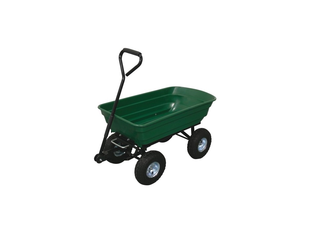 vozík zahradní sklápěcí  70l, korba 94x50,5x21cm