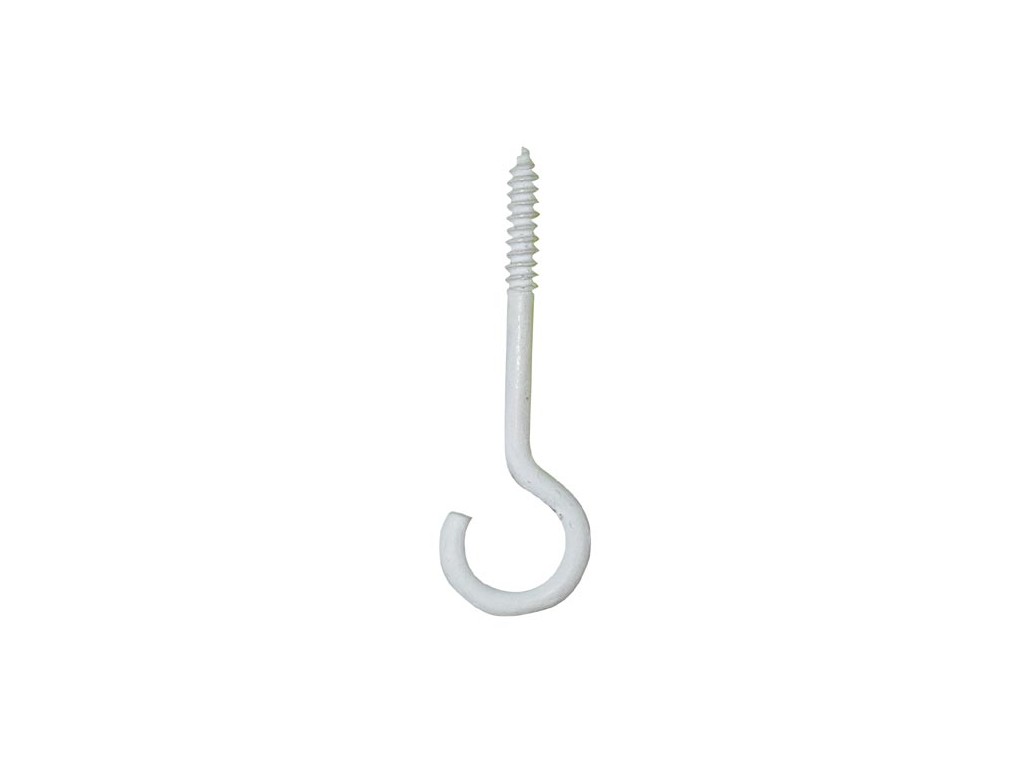 hák lustrový  60x4,5mm BÍ      (10ks)