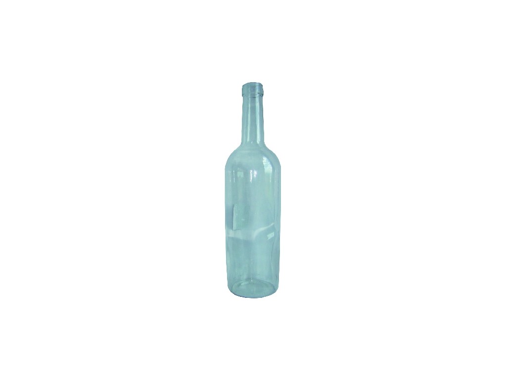láhev na víno 750ml skleněná BÍ