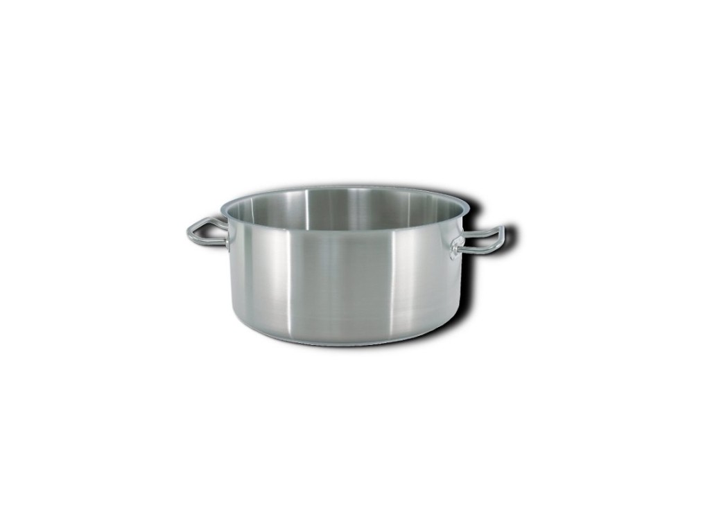 hrnec nízký pr.24cm  4,5l nerez
