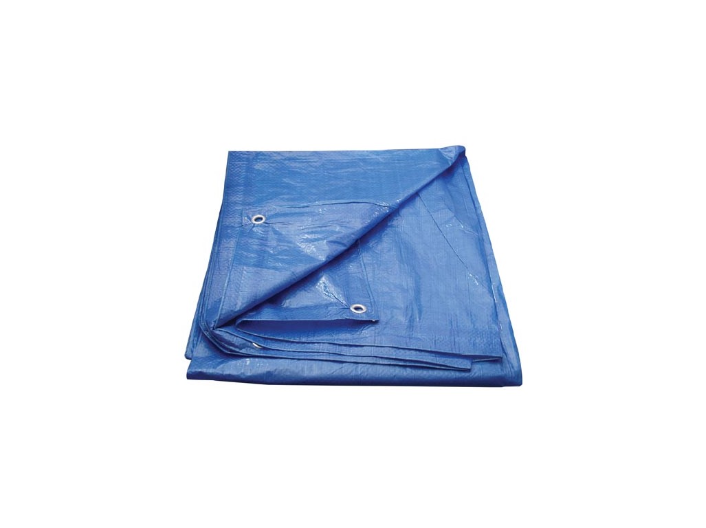 plachta s oky  4x 5m, 70g/m2