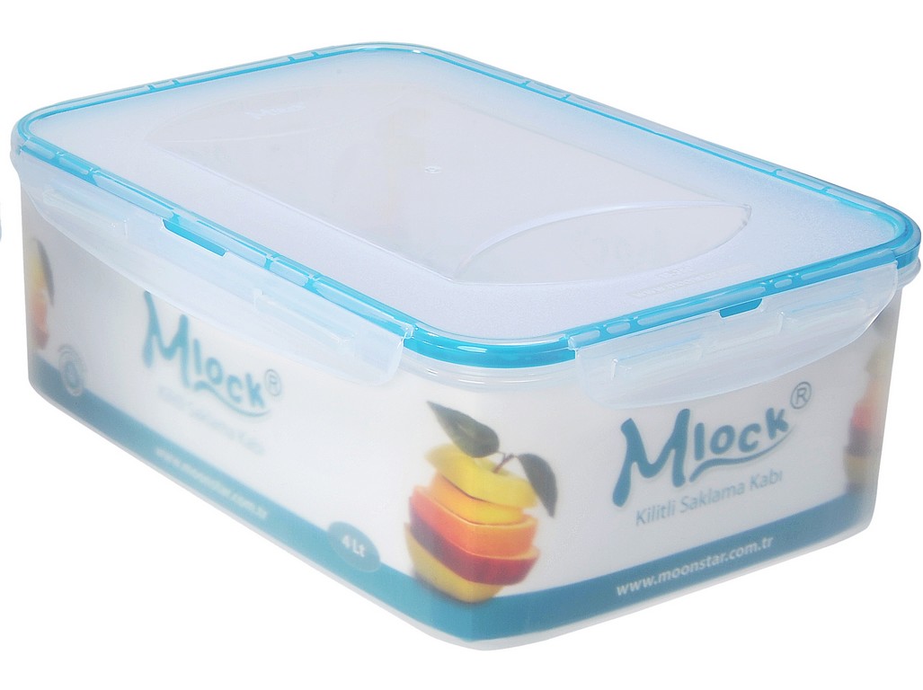 dóza MLOCK obdélníková 4,0l (29x20,5x10,4cm) PH