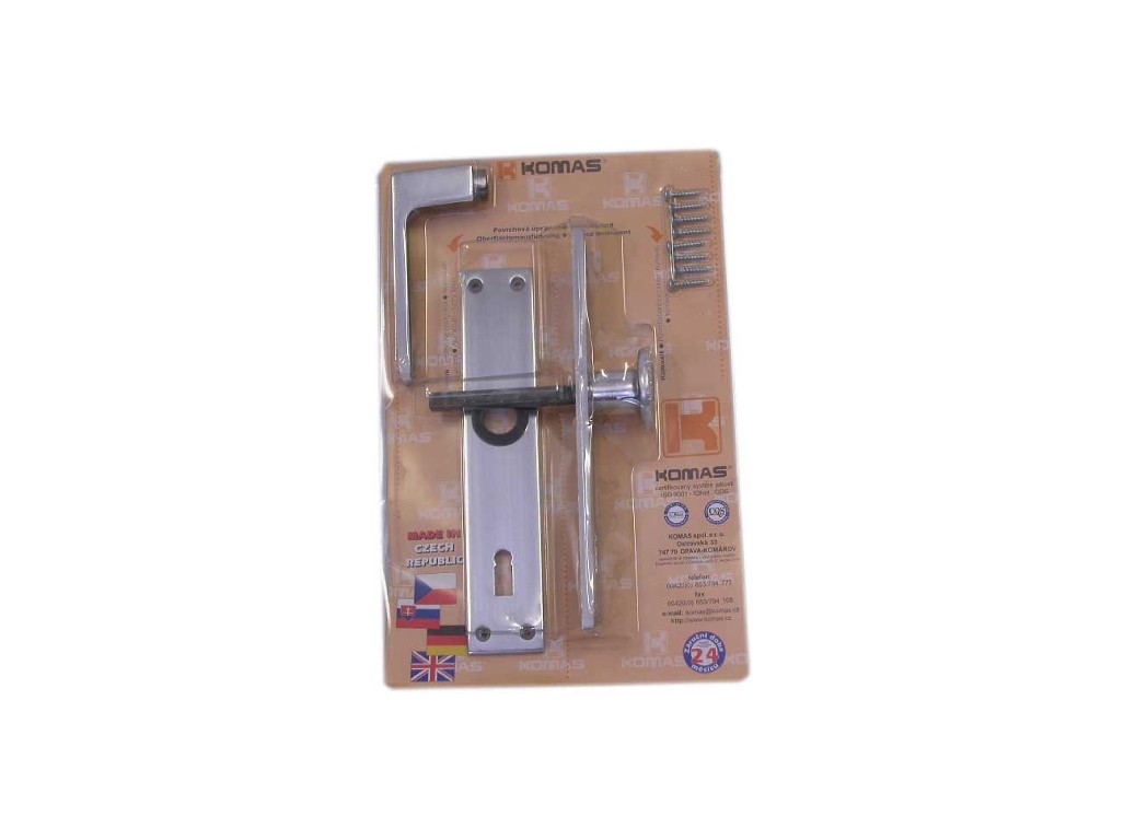 klika s knoflíkem K 757 72/klíč Al  blistr
