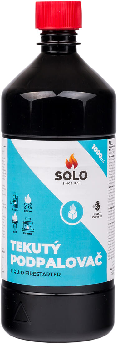 podpalovač tekutý SOLO 1l
