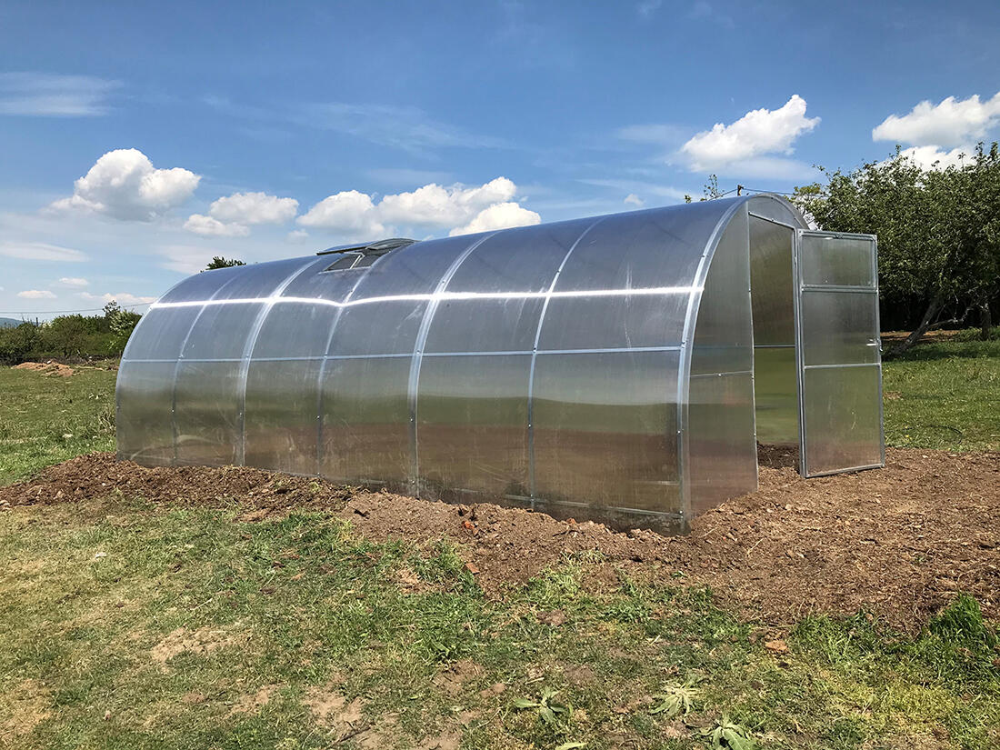 skleník zahradní GENIO 6x3 m oblouk, polykarbonát