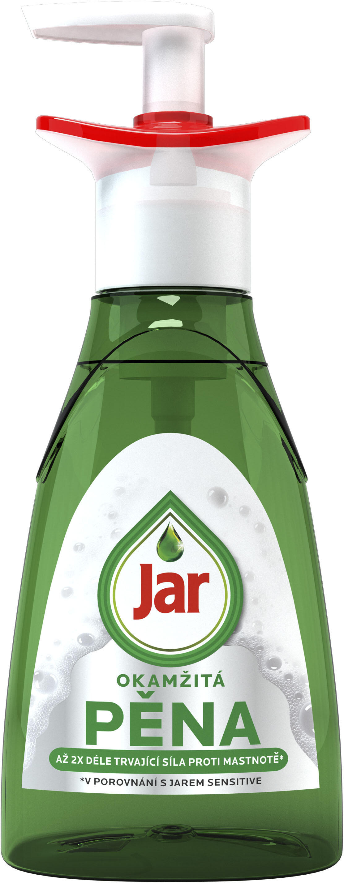 JAR pěna na nádobí, dávkovač s pumpičkou, 350ml