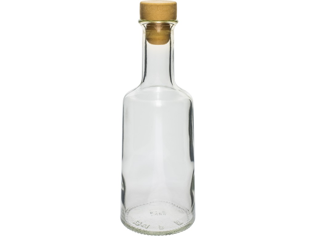 láhev 250ml ROSA skleněná se zátkou