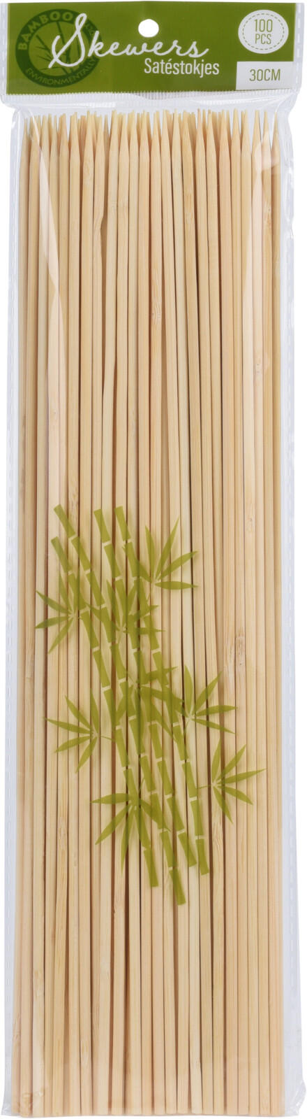 špejle bambus 30cmx3mm (100ks)