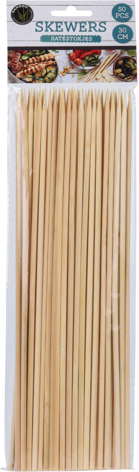 špejle bambus 30cmx4mm (50ks)
