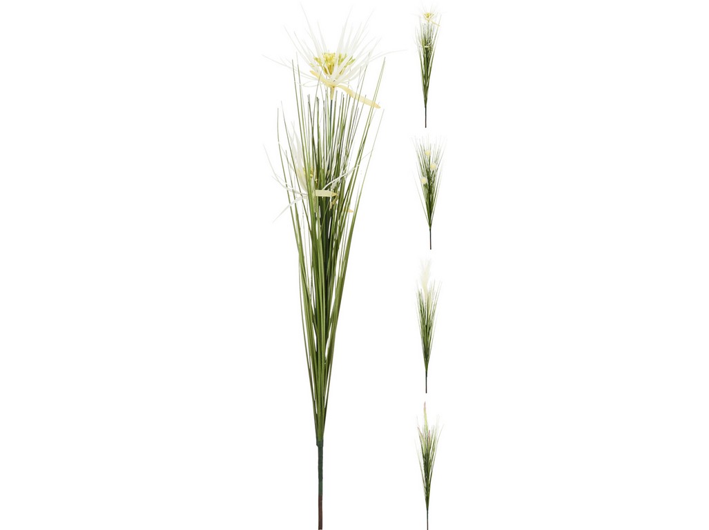 květina umělá CIBULOVÁ TRÁVA v.80cm, mix druhů