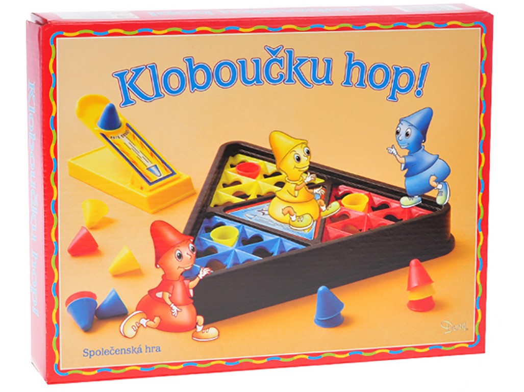 hra společenská Kloboučku hop! v krabičce