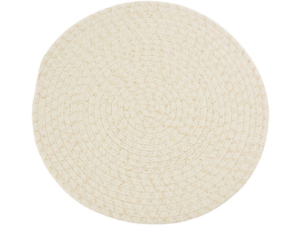 prostírání pr.38cm BÍ/ZLA LUREX