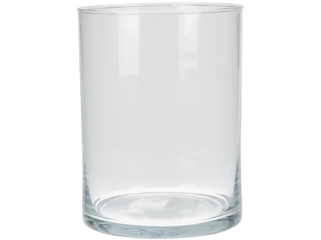 váza dekorační číše pr.15x20cm skl.