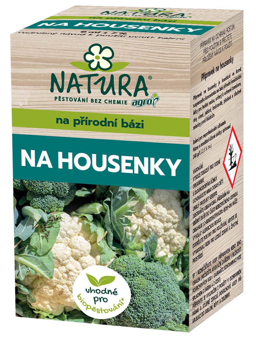 přípravek NATURA na housenky 6ml