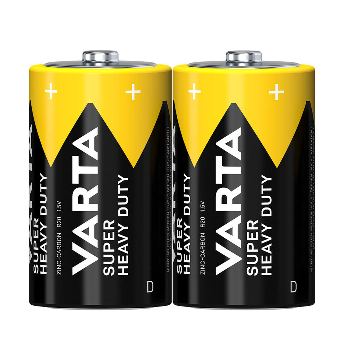 baterie D, R20 SuperLife Zn (2ks) VARTA