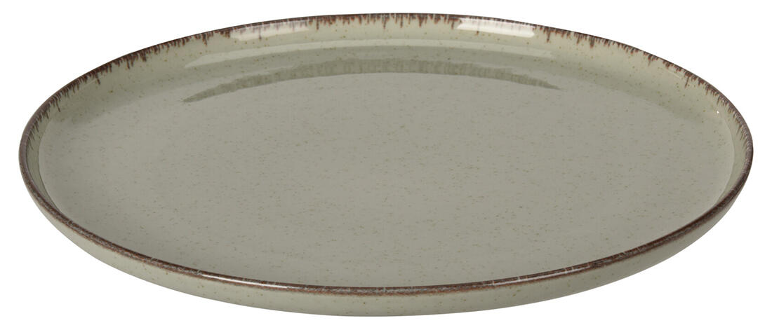talíř mělký 27cm porcelánový ZE sv., HN lem