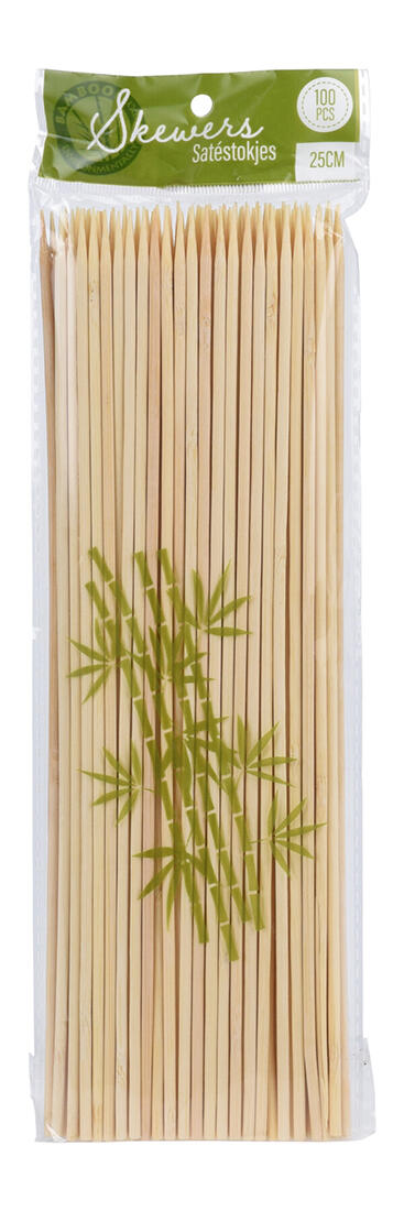 špejle bambus 25cmx3mm (100ks)