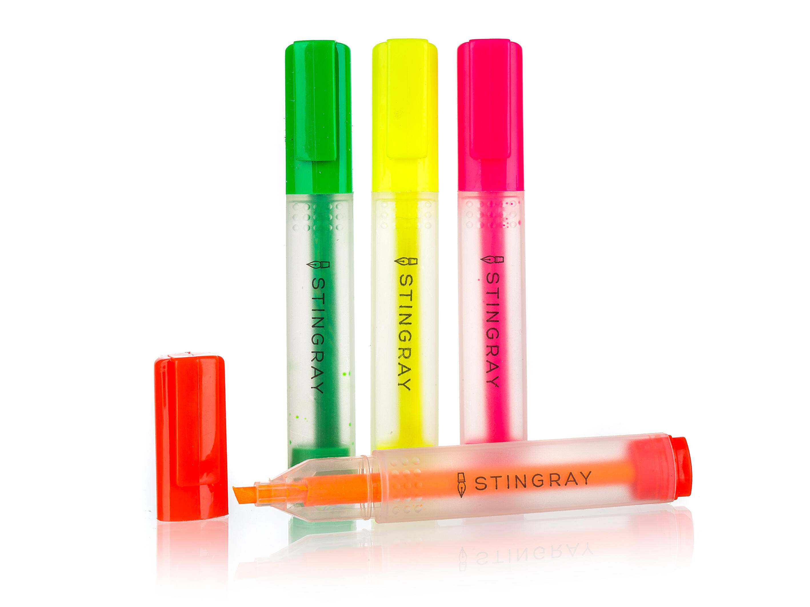 zvýrazňovač (4ks) plochý